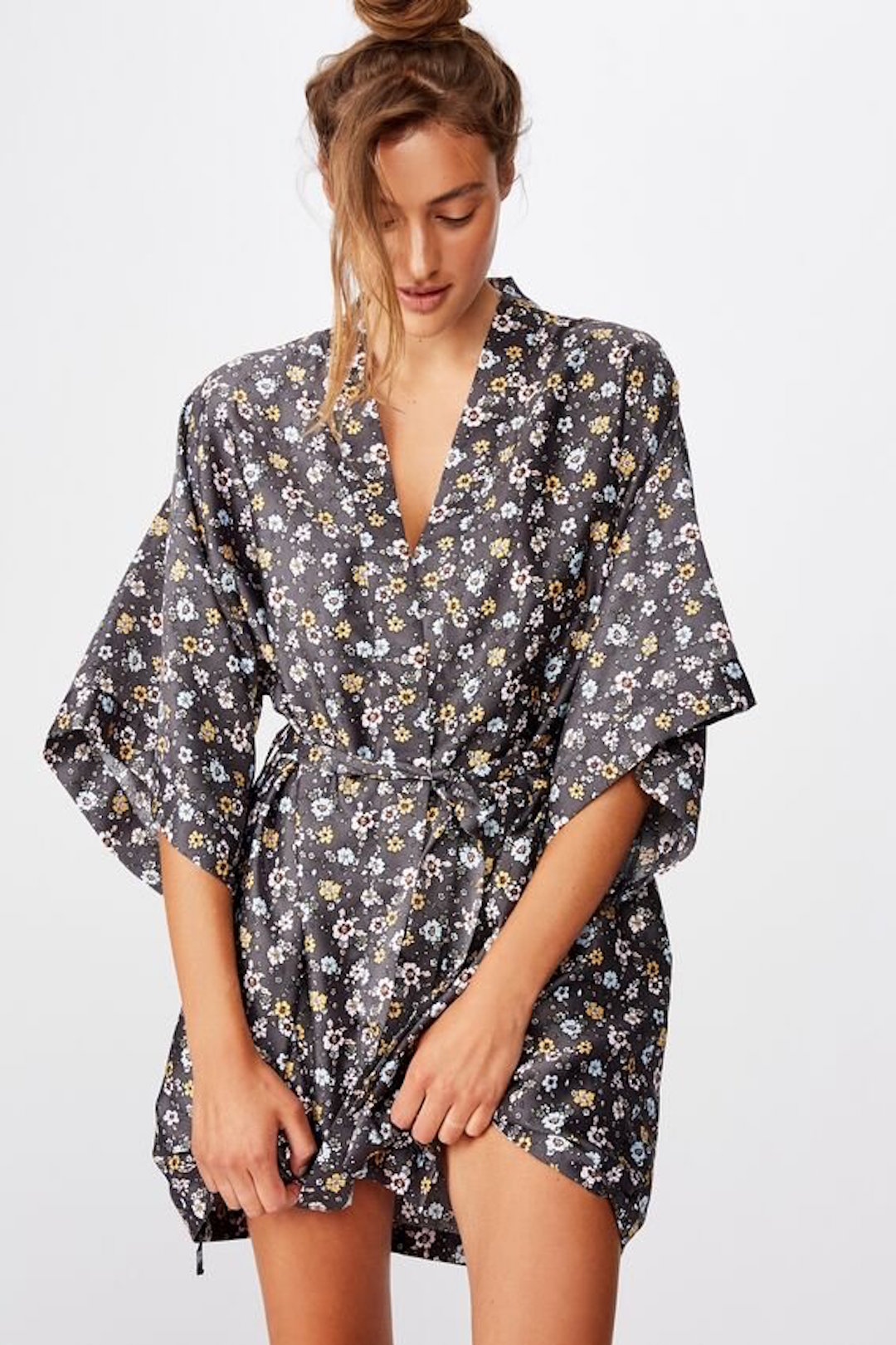 Buy > dressing gown cotton on body > in stock