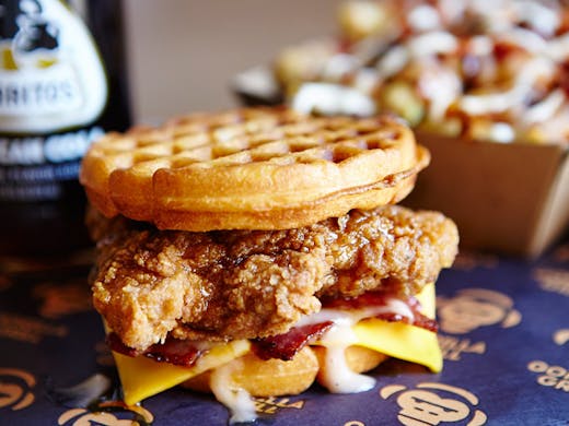 Big dees chicken and waffles