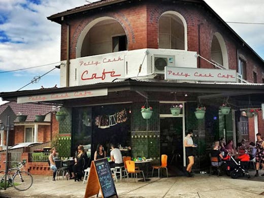 petty cash cafe in marrickville
