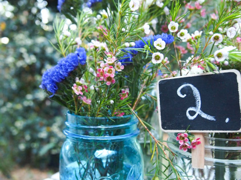 Diy Wedding Centrepieces Mason Jar Vases And Pots Urban List