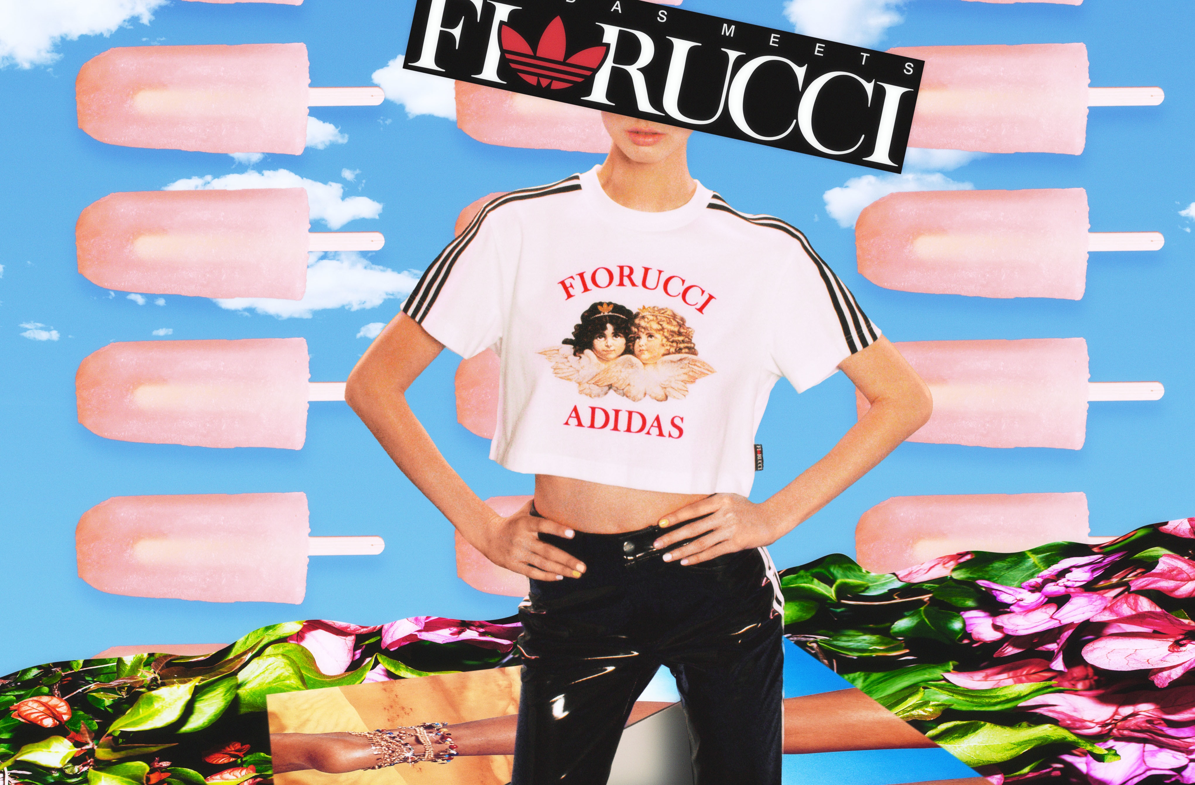 adidas meets fiorucci