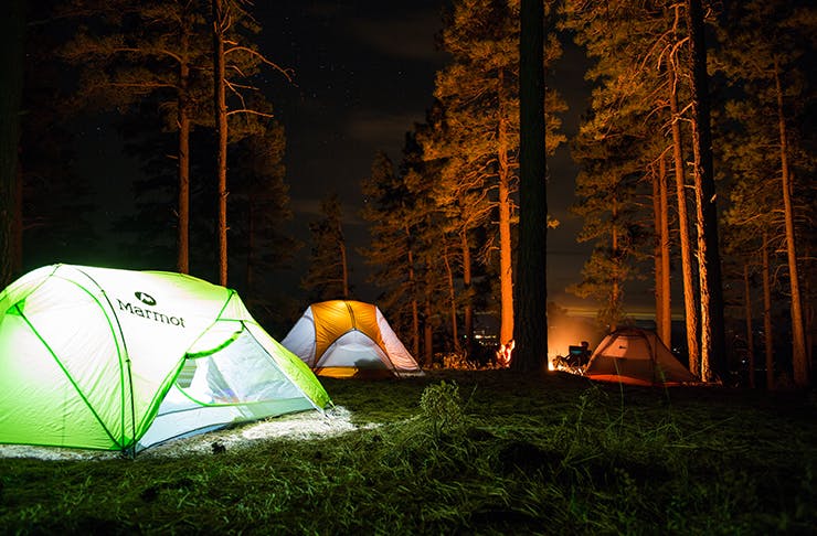 best camping spots brisbane