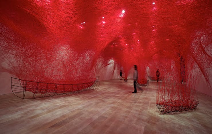 An Immersive Exhibition Featuring Vast Webs Of Thread Is Hitting GOMA ...