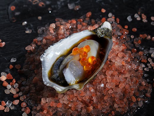 Grilled Oysters with Spicy Miso Butter Recipe