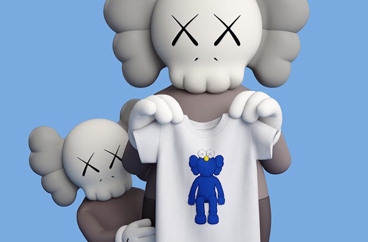 kaws t shirt uniqlo