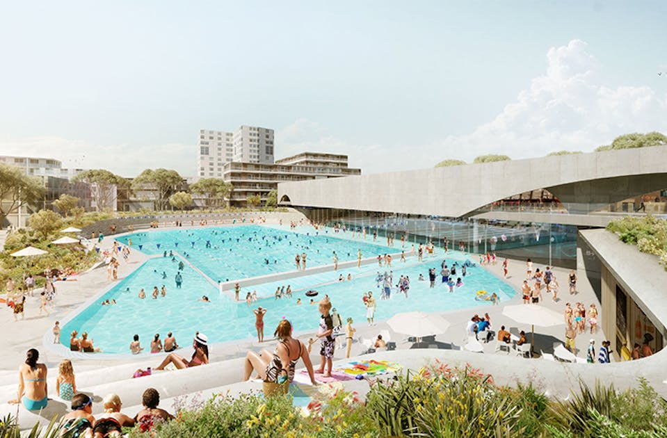 An Epic Outdoor Swimming Pool Is Opening At Green Square