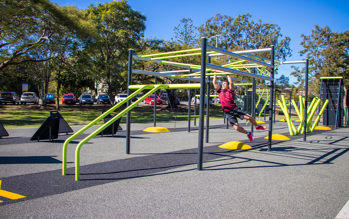 Test Your Skills On The Free Outdoor Ninja Warrior Course Opening This