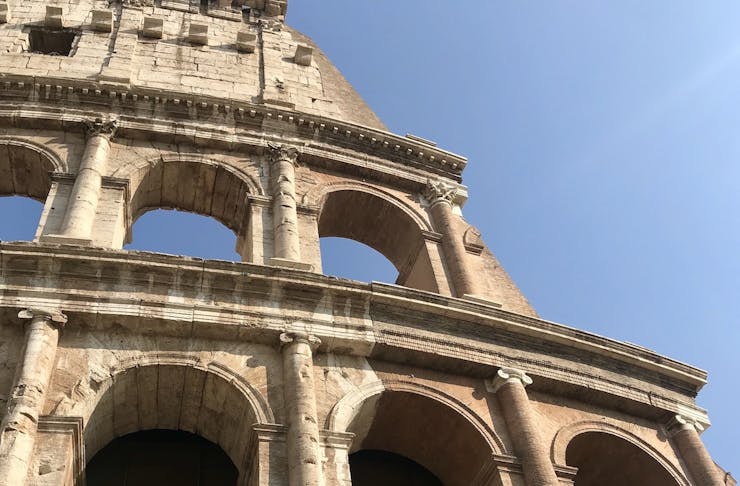 the colosseum in Rome