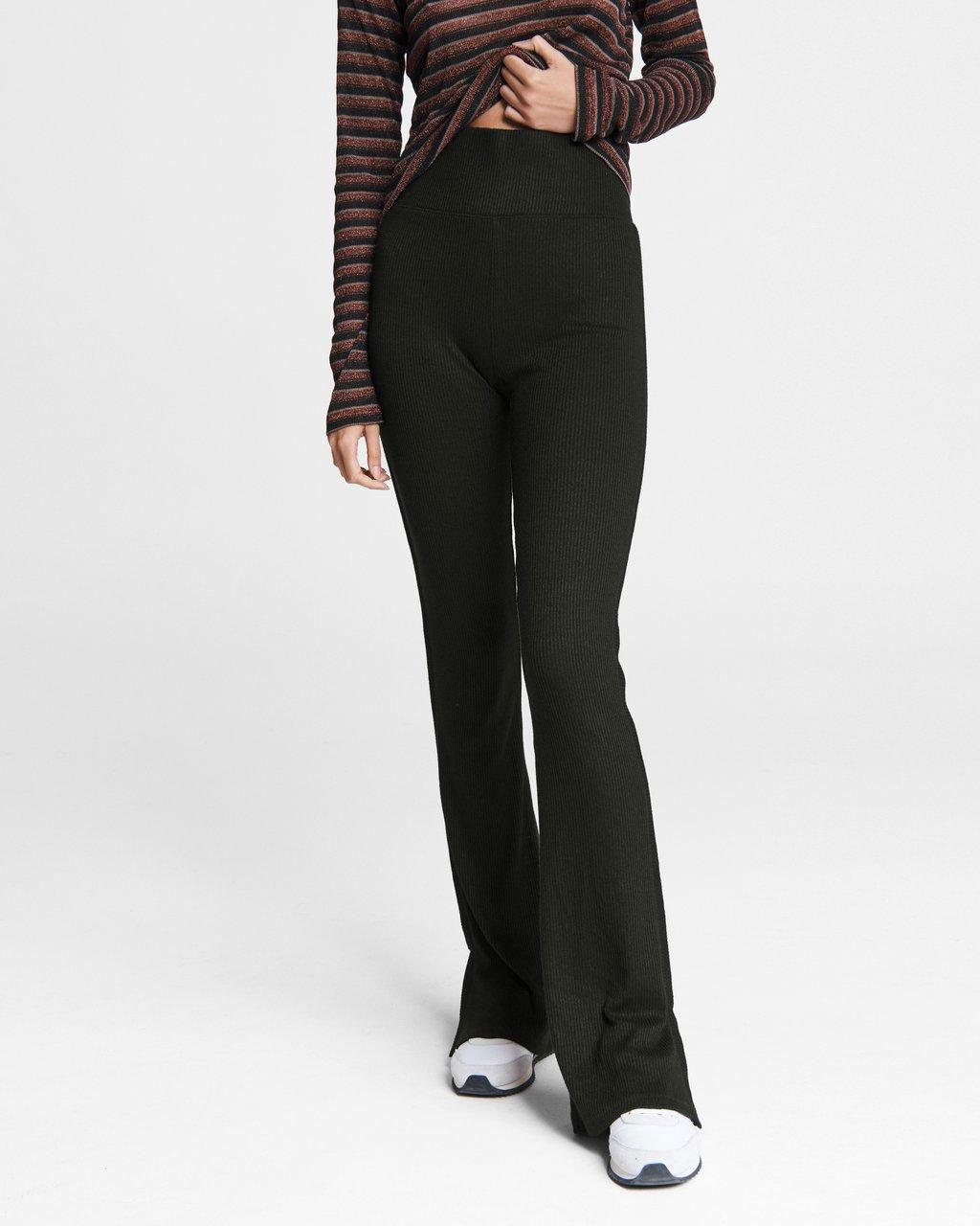 flared jogging pants