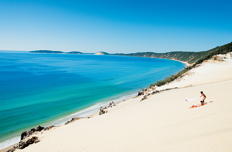 Rainbow Beach Queensland Map