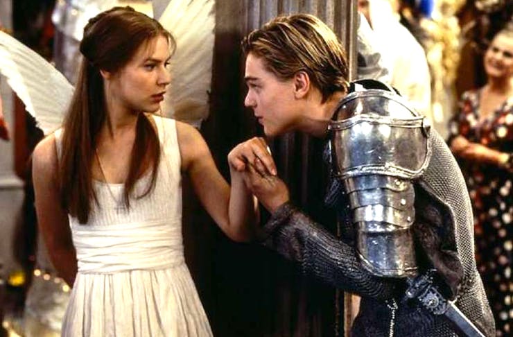 Image result for romeo and juliet at the party