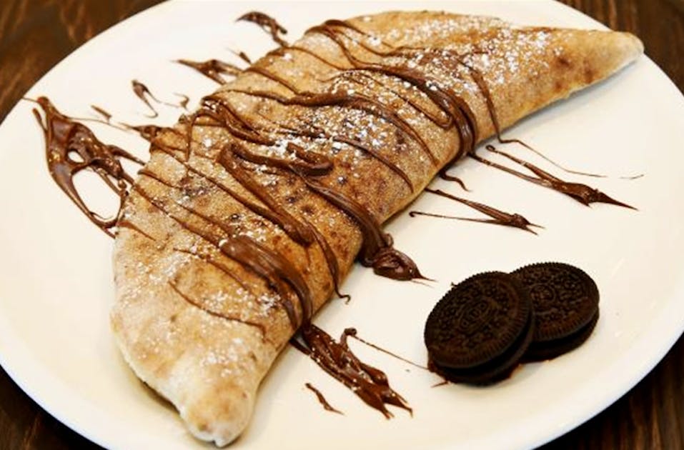 A Nutella Pizza And Oreo Stuffed Calzone Food Truck Is