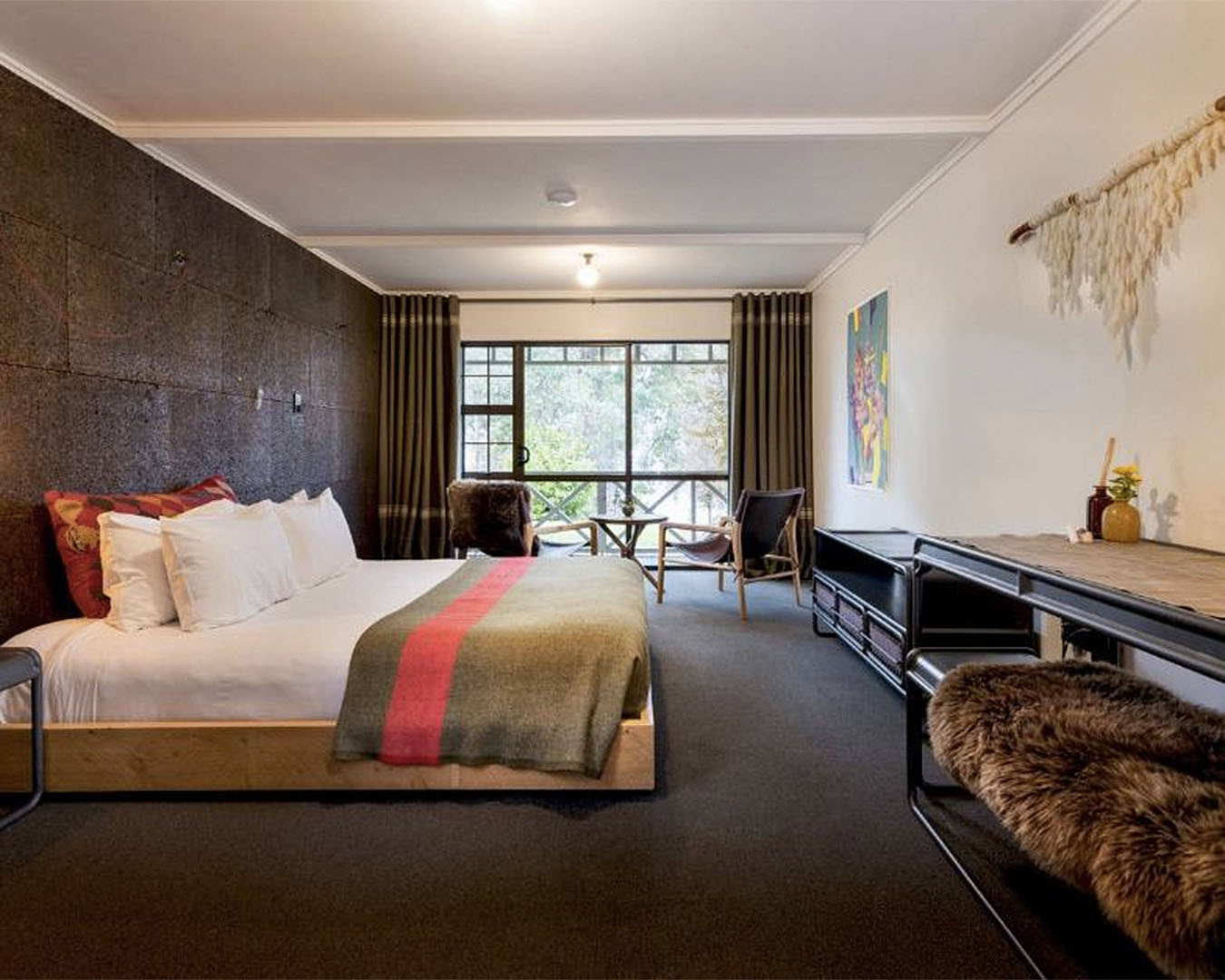 A room at The Sherwood, one of the best hotels in Queenstown.