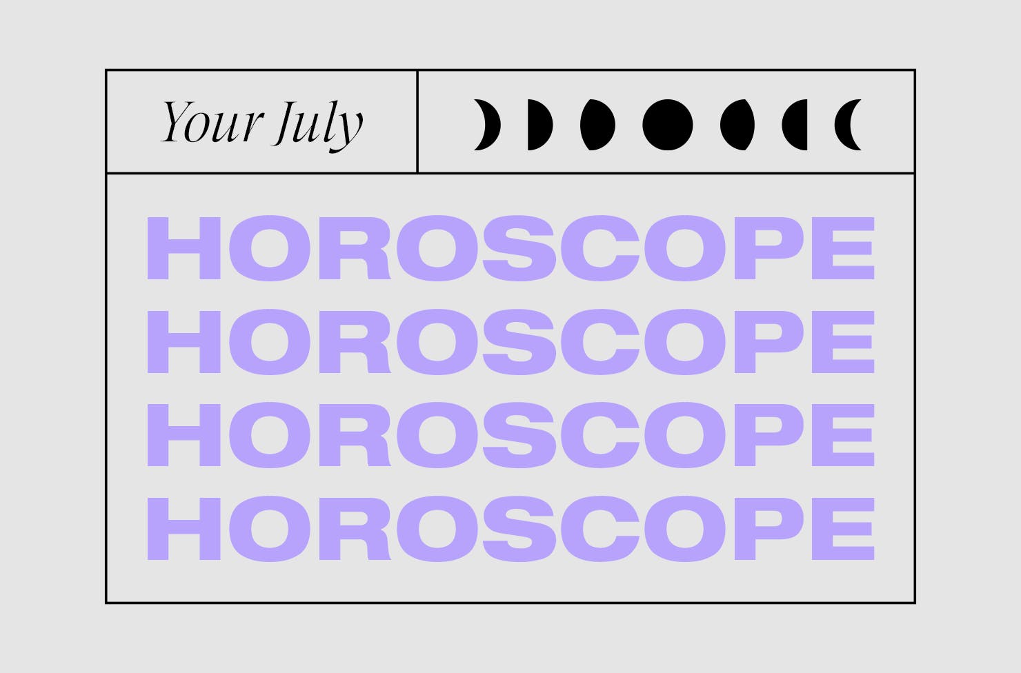 Monthly Horoscopes Your July Horoscope Is Here Urban List