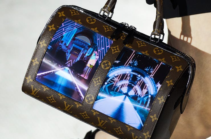 Every Juicy Detail On Luis Vuitton’s New AMOLED Screen Studded Bags | Urban List Brisbane