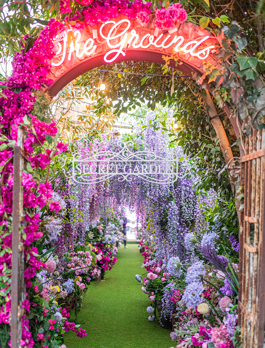The Grounds Just Transformed Into The Secret Garden With Floral Canopies And A Hidden High Tea Urban List Sydney